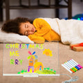 Acrylic LED Board With Colorful Night Light & Neon Pens