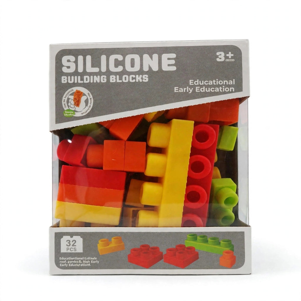 Premium Silicone Building Blocks For Kids