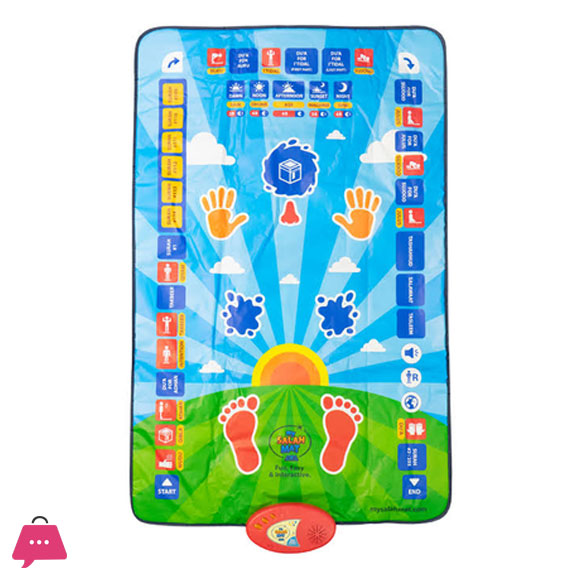 My Salah Mat Educational Smart Digital Prayer Mat – Janamaz