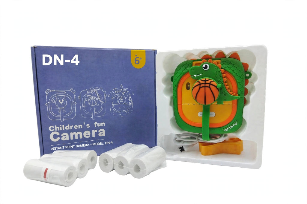 Dinosaur Instant Print Camera 1080P HD