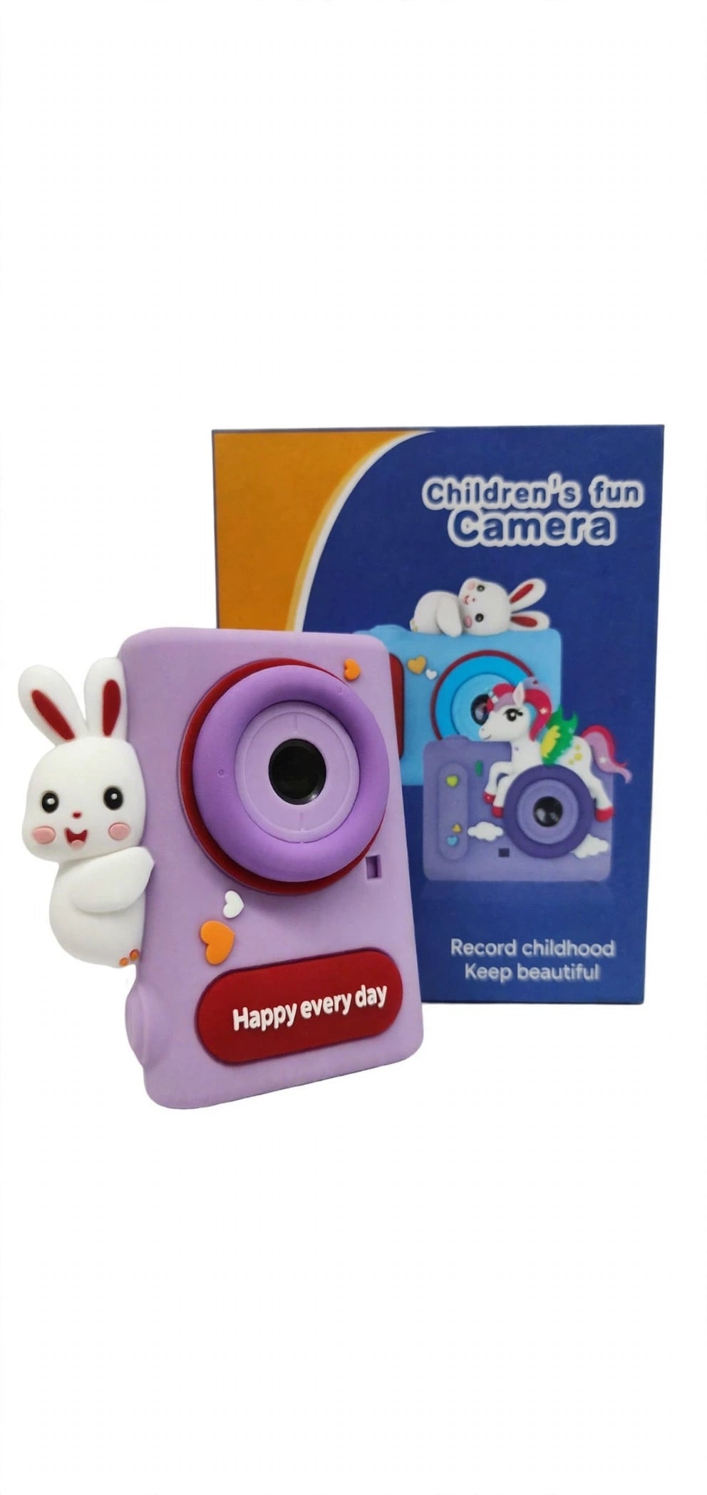 Children's Fun Camera - Purple Bunny