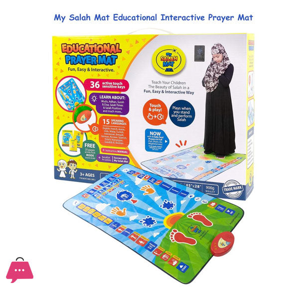 My Salah Mat Educational Smart Digital Prayer Mat – Janamaz