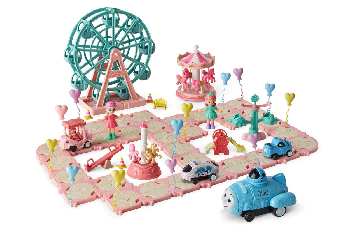 Dream Maze Track Park - Building Block Tracks