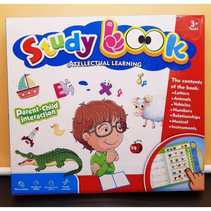 Study Book Intellectual Learning For Kids
