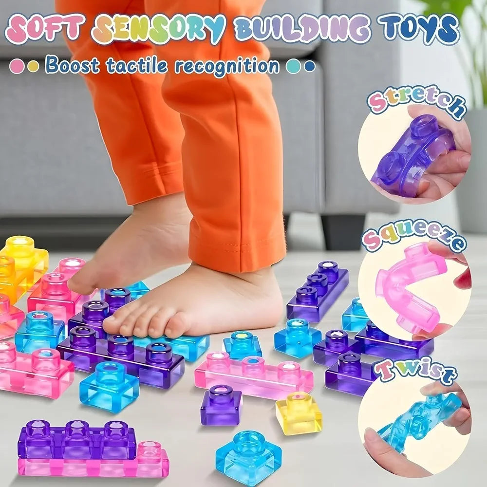 Soft Magic Gummy Building Blocks