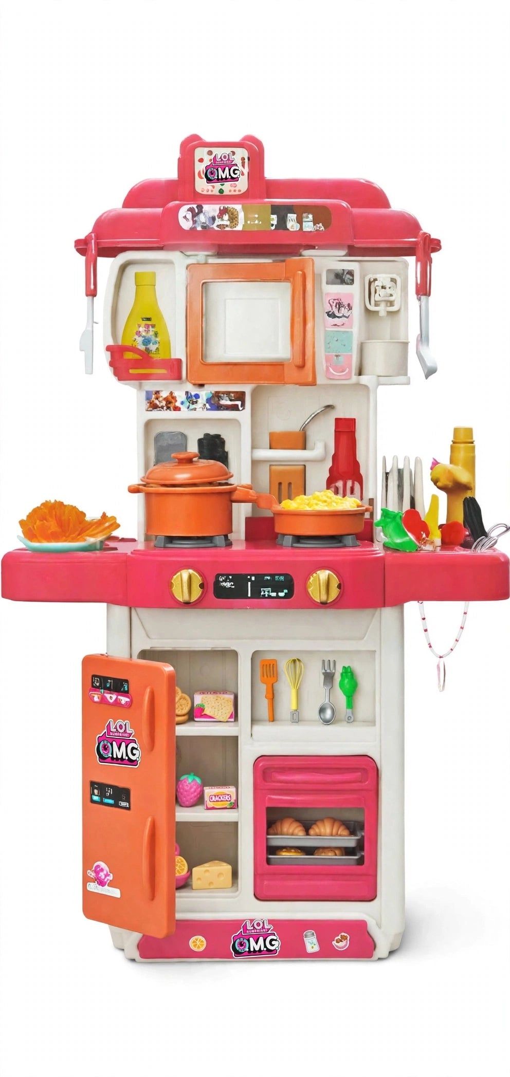 LOL Surprise OMG Kitchen Playset - 23 Pieces