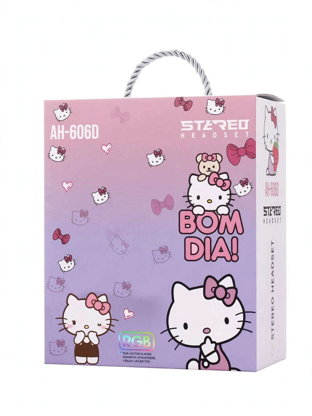 Hello Kitty AH-606D BOM DIA! Headphones