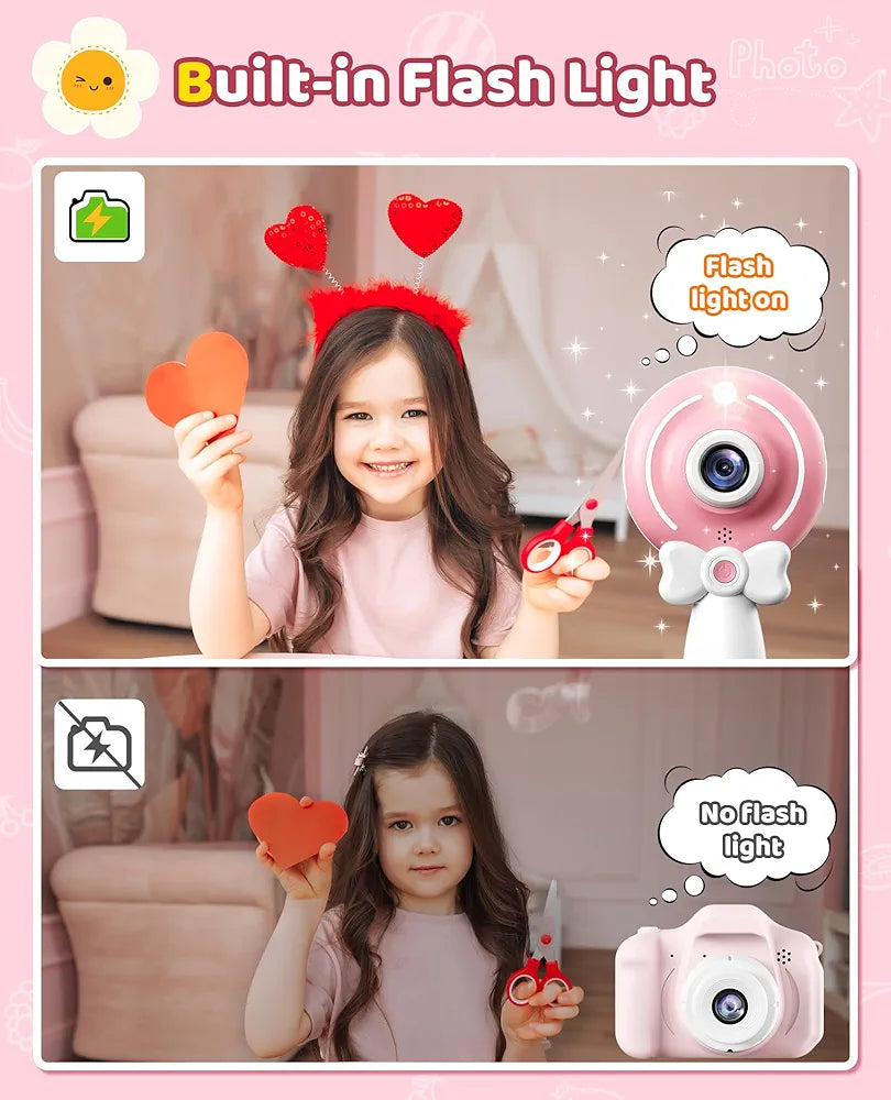 TEKFUN Kids Camera Toy for Girls 