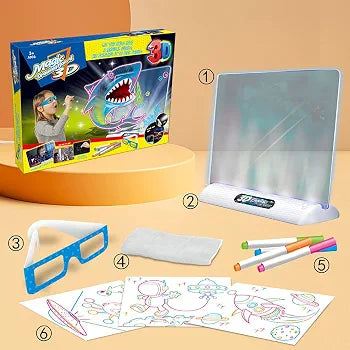 Magic 3D Drawing Board LED Light Drawing Pad