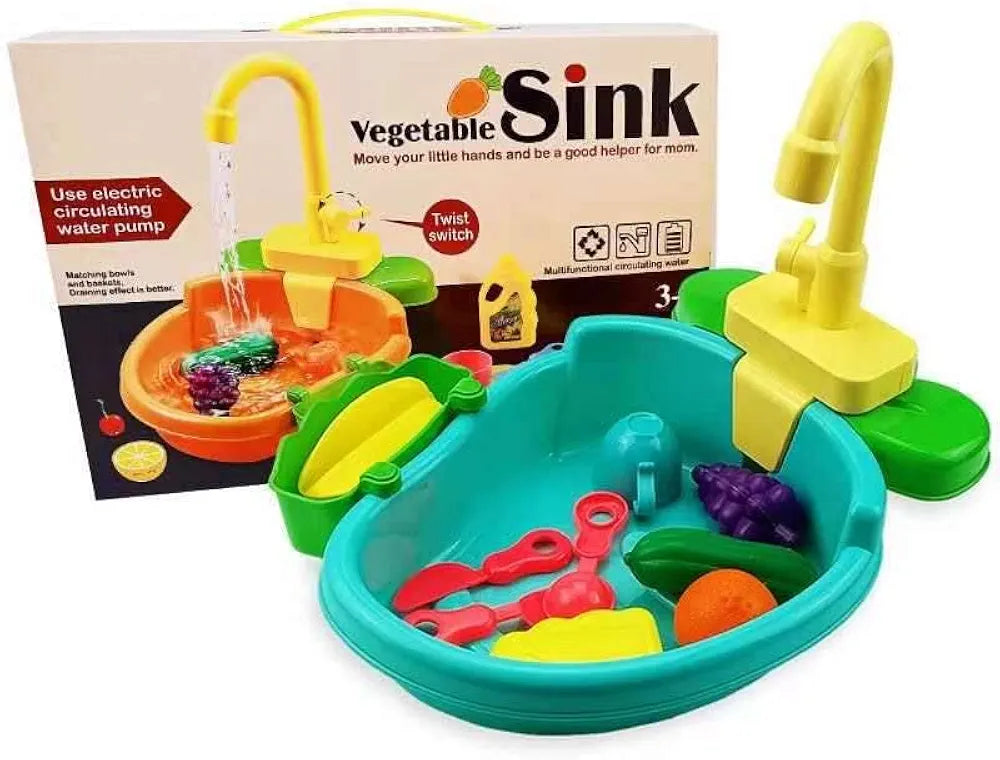 Kitchen Sink Toy With Water Running