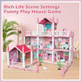 9 Rooms 3 Story Doll House