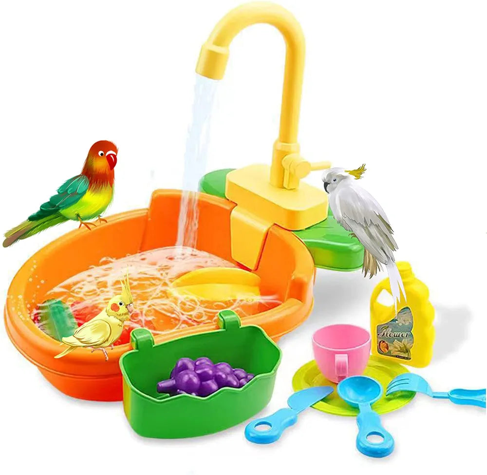 Kitchen Sink Toy With Water Running