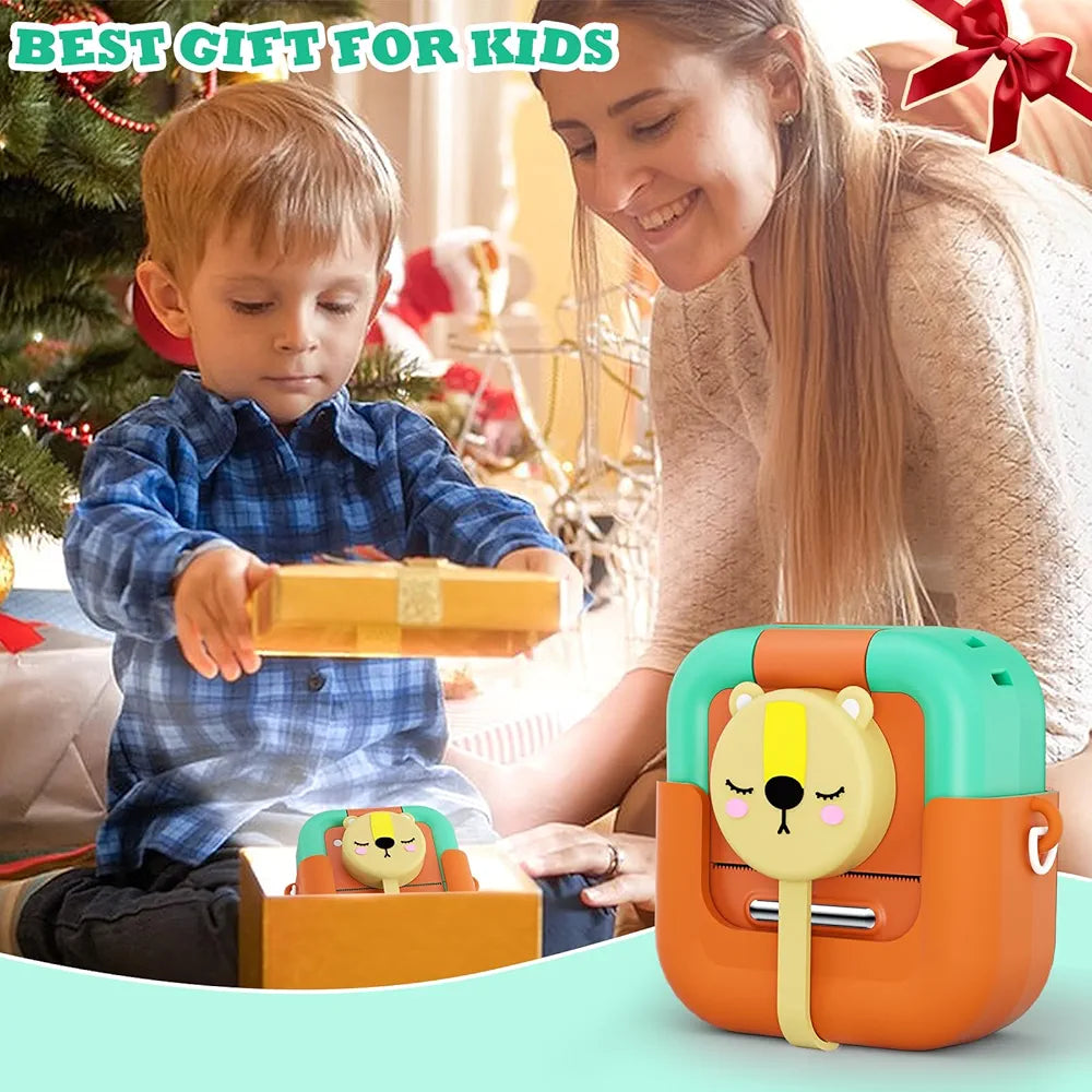 Selfie Camera for Kids Instant Printing with Photo Paper Children's Camera