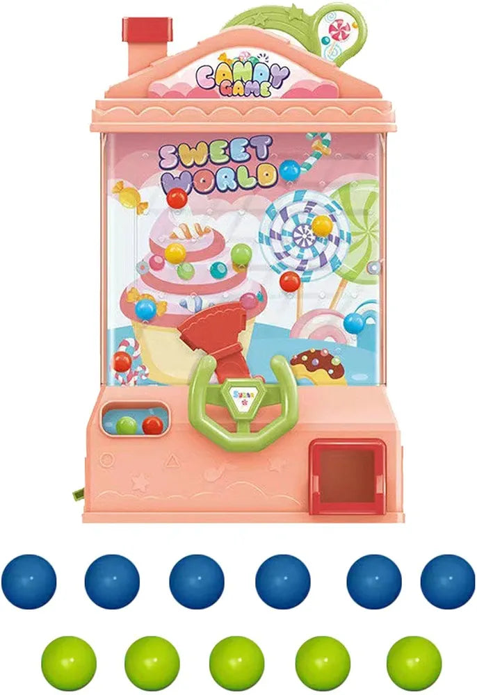 Small Claw Machine with Simulation Steering Wheel
