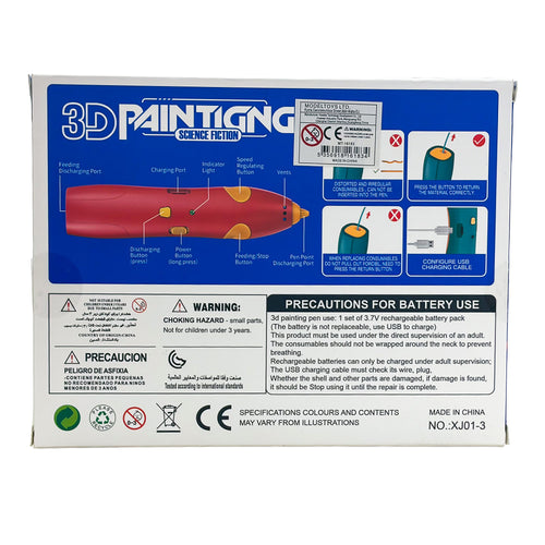 3D Painting Pen – Science Fiction (Happy Creation)
