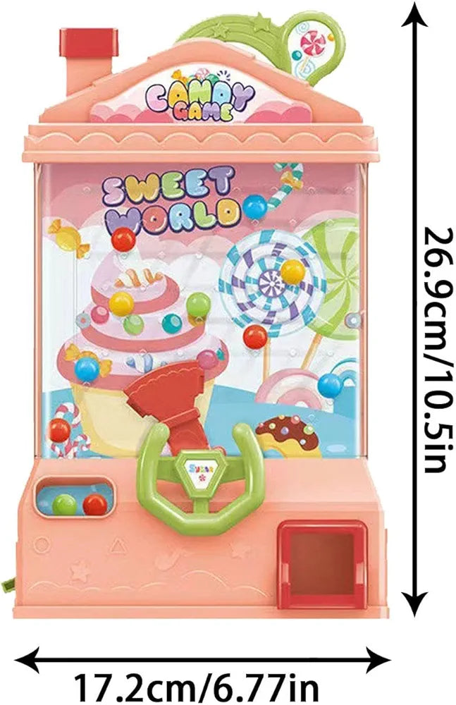 Small Claw Machine with Simulation Steering Wheel