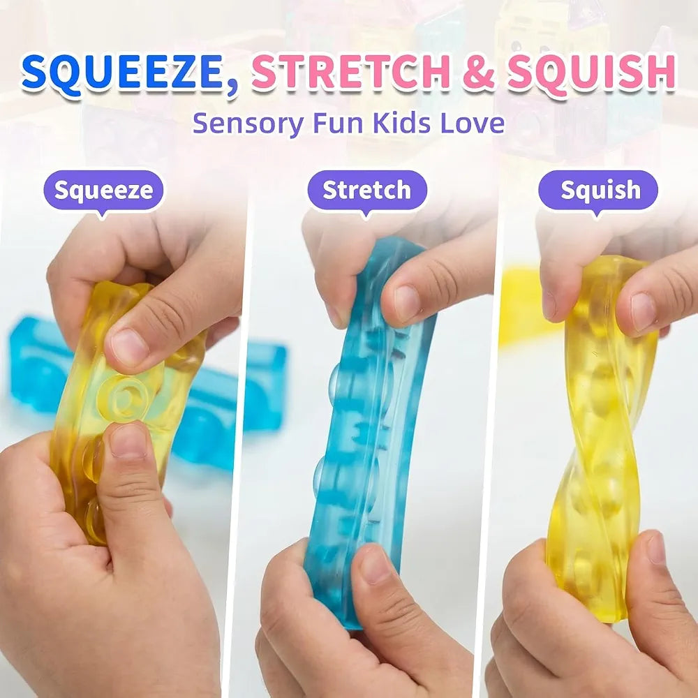 Soft Magic Gummy Building Blocks