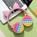 Rainbow Pop-On-It Bluetooth Headphones