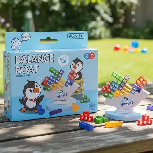 Balance Boat Puzzle Game (Mini Size) by ZD
