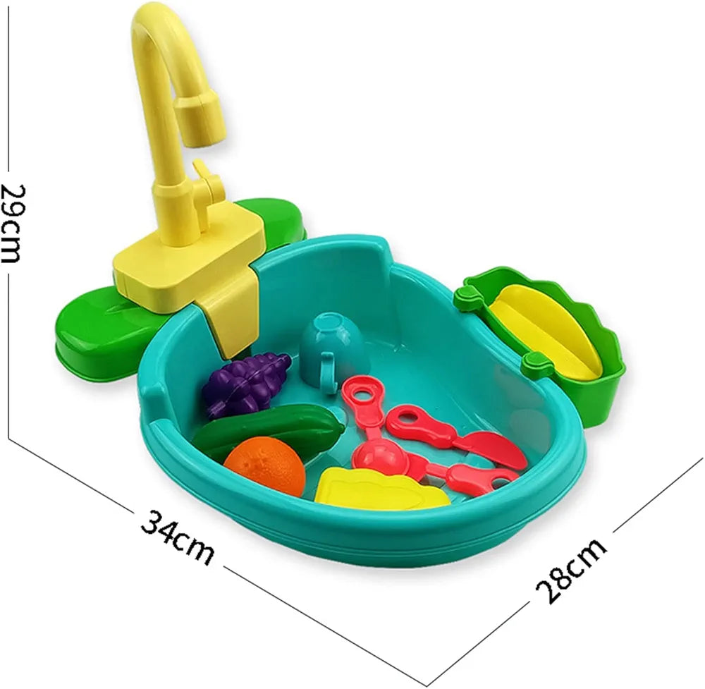 Kitchen Sink Toy With Water Running