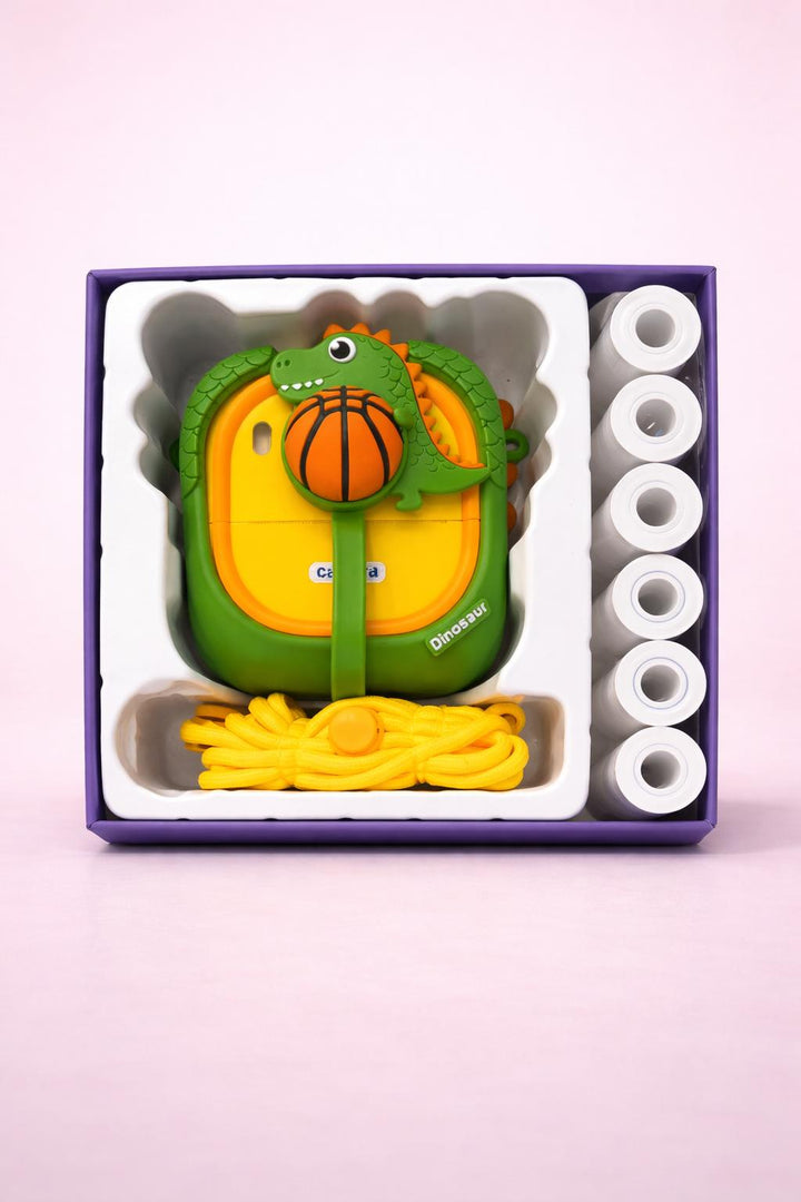 Dinosaur Instant Print Camera 1080P HD
