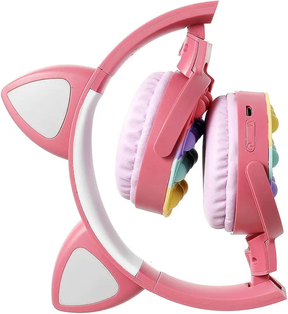 Rainbow Pop-On-It Bluetooth Headphones