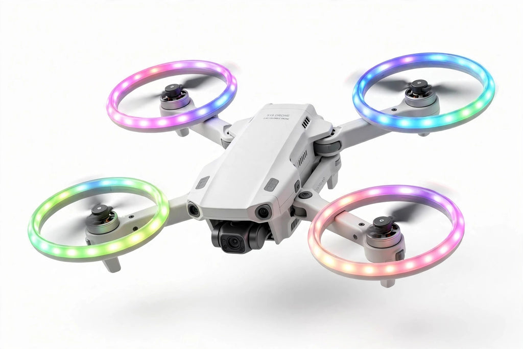 S19 DRONE — 2.4G Foldable Drone with Screen Controller + RGB Light