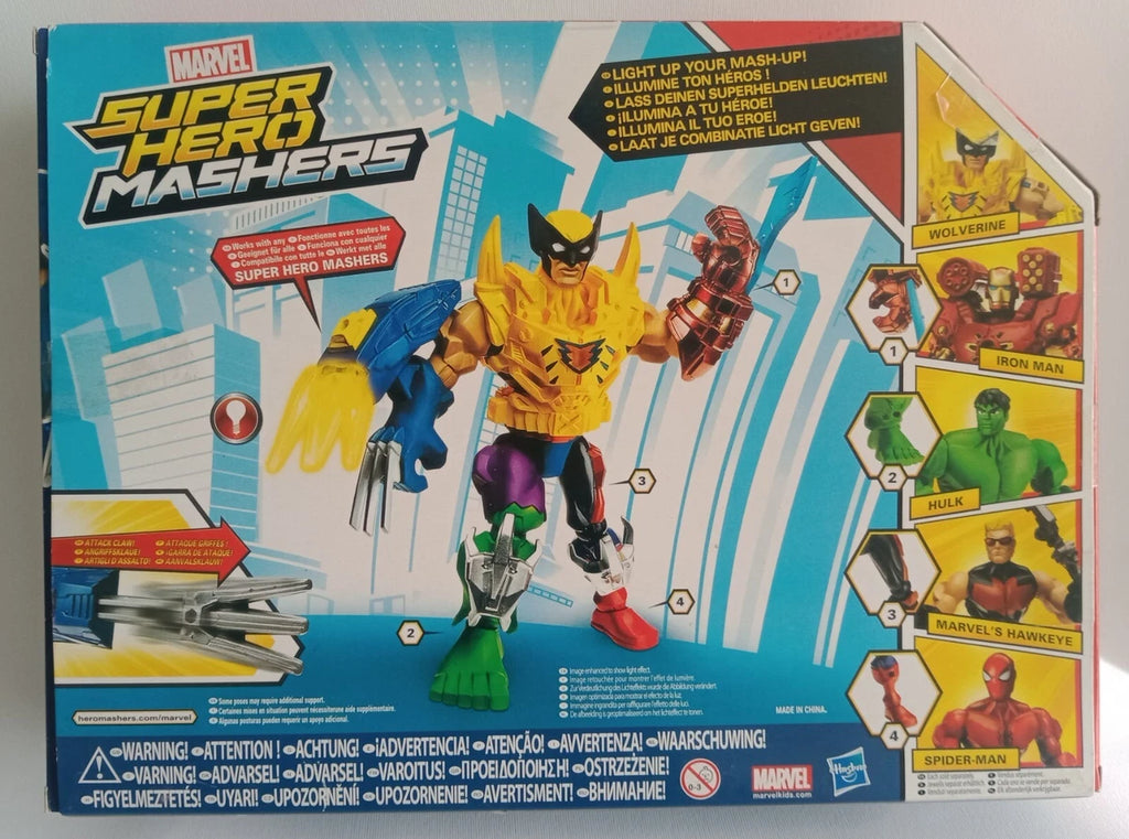 Super Hero Mashers Wolverine Electronic Marvel Hasbro
